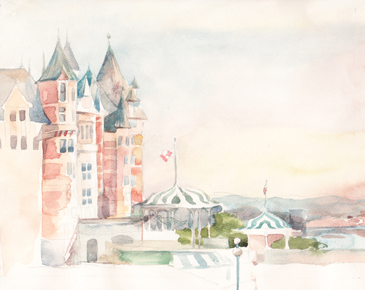 portfolio_gal/Aquarelle/Frontenac Castle Quebec.jpg